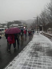 【活动回顾】芍药居旅游活动：迎着鹅毛大雪奔赴古北水镇看不一样的江南雪景